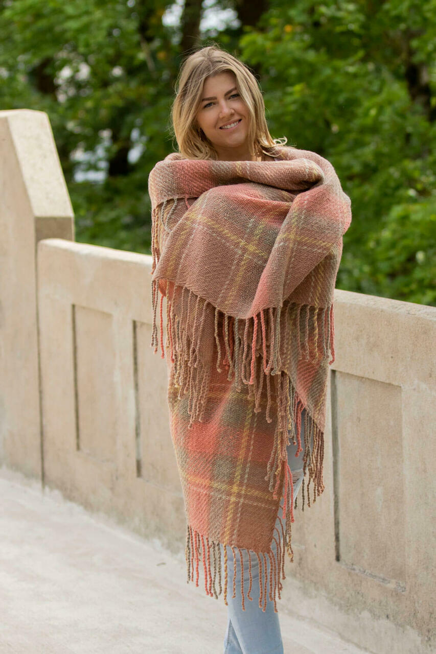 Wool throw 